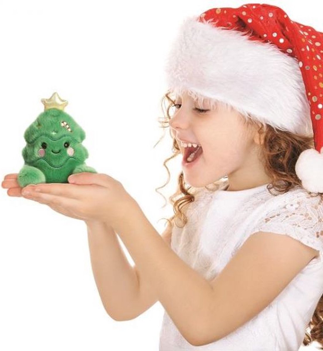 Aurora | Palm pals - Kerstboom knuffel 13 cm